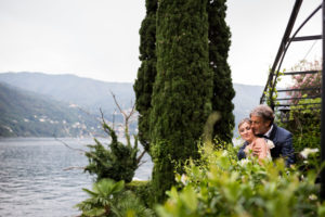 intimate wedding como lake